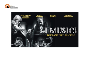 La musica di Francesco Guccini sul palco del Teatro Comunale di Atri