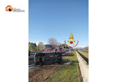 Alanno, incidente sulla A25. Estratto con le cesoie e divaricatori