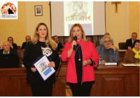 Elena Costa e il presidente del Consiglio comunale Sulmona Katia Di Marzio