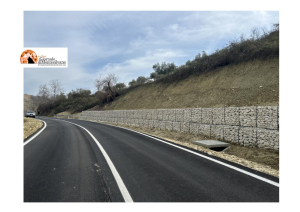 Loreto Aprutino. Riaperta Strada Provinciale 12, in località Collatuccio Mirabello