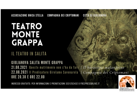 “Teatro Montegrappa-Teatro in salita” a Giulianova.