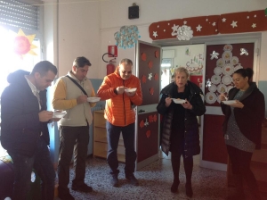 Commissione Mensa e l'assessore Parlione