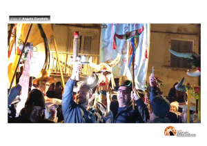 Il corteo dei cornuti a San Valentino in Abruzzo Citeriore, consegnato il cimelio.