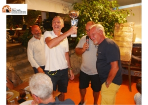 Trofeo Locman Cup. Con poco vento solo in tre arrivano al traguardo.