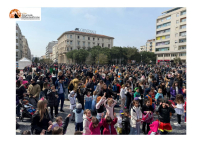 Pescara. Grande festa di Carnevale a piazza della Rinascita
