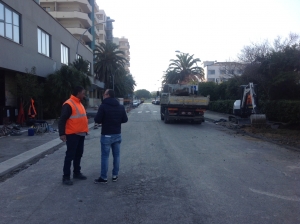 Montesilvano. Proseguono i lavori nella via dei Grandi alberghi