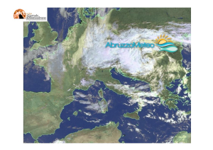Pioggia fino a Venerdì: rischio elevato di nubifragi sul versante adriatico