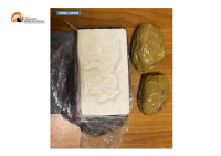 Pescara, donna trovata in auto con 1,5 kg. di cocaina