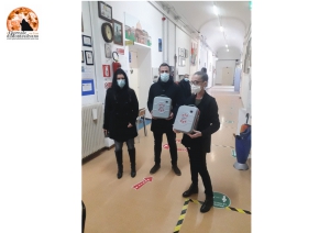 Giulianova/Cardio-protetta. Consegnati 4 defibrillatori nelle scuole.