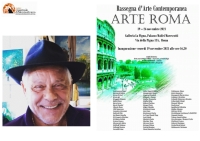 Gino Berardi. Ospite d’onore all'inaugurazione di “Arte Roma”