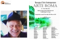 Gino Berardi. Ospite d’onore all'inaugurazione di “Arte Roma”