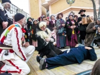 una scena della rappresentazione