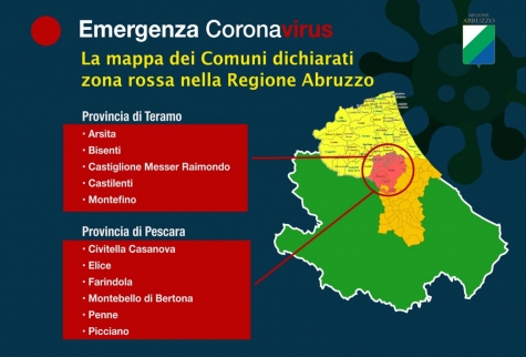 Covid19. Marsilio firma ordinanza Nuova zona rossa