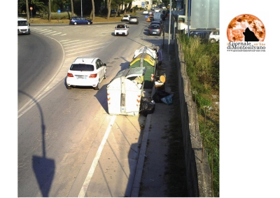 Montesilvano, fototrappole incastrano chi abbandona i rifiuti