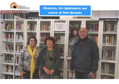Presidente Filareto, la volontaria Di Cintio e responsabile Marrone 