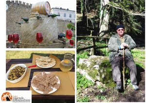 Angelo Tarquinio, pietanze e vino abruzzesi