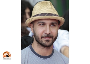 Maccio Capatonda e Romito al BIT Milano per lo stand d'Abruzzo.