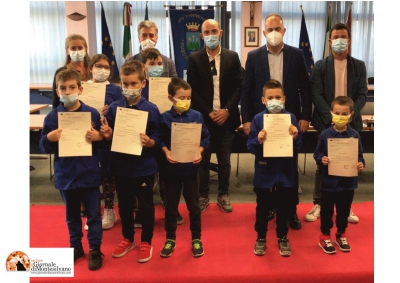 Montesilvano, premiati bambini del Rodari