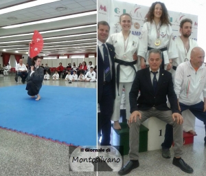 La società di Montesilvano e Miranda Periginelli con il papà Remo Periginelli