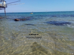 Fossacesia. Il Mare visibile dalla strada, pulizia costa