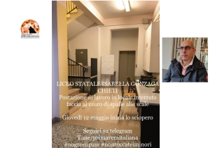 Abruzzo no green pass proseguono protesta a Chieti. Solidarietà ai docenti demansionati e contro mascherine a scuola.