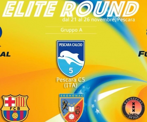 Elite Round di Uefa Futsal Cup  è ufficialmente partito countdown