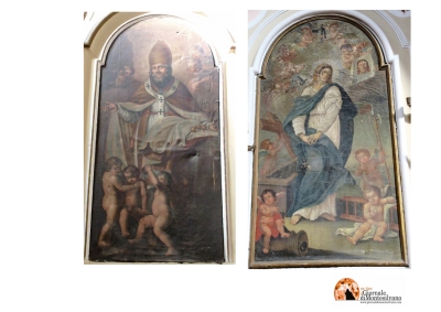 Cerratina a Pianella, restauro di quattro tele della Chiesa San Nicola di Bari 