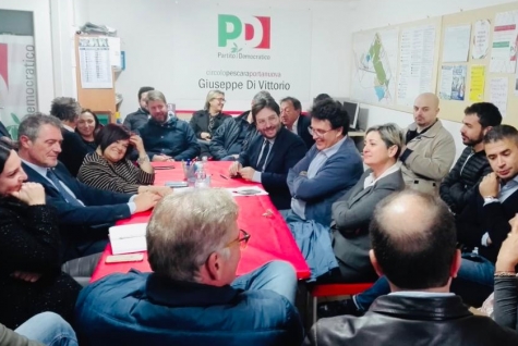 Incontro PD-M5S per parlare dell'Abruzzo