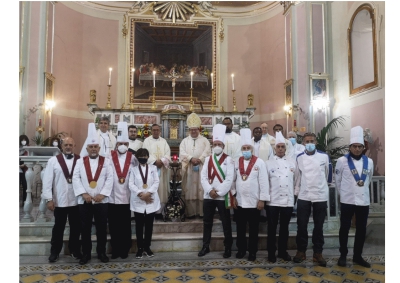 cuochi in chiesa