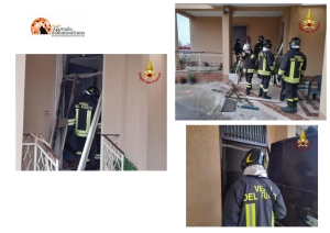 Collecorvino, esplosione in una villetta da fuga di gas GPL