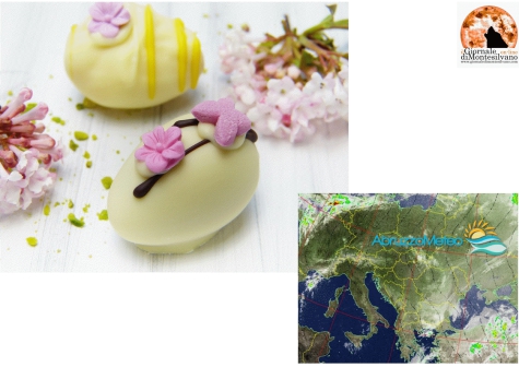 A Pasqua maltempo, schiarite a Pasquetta.