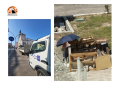 Pescara, smantellati bivacchi, uno anche dietro San Cetteo.