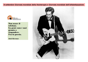 8 Settembre: Fisioterapia e alfabetizzazione. Duck walk e compleanno di Maria.