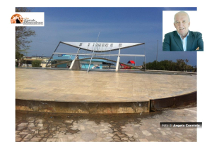 Pescara, sospesi i lavori della fontana La Meridiana