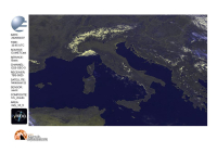 Nuovo probabile peggioramento delle condizioni atmosferiche atteso a partire da domenica