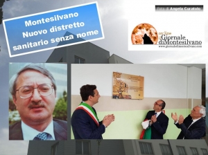 Nella foto ilDott. Carlo Di Giacomo e la scoperta della targa all'inaugurazione