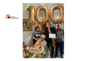 Giulianova: Auguri per i 100 anni di Iolanda Londrilli.