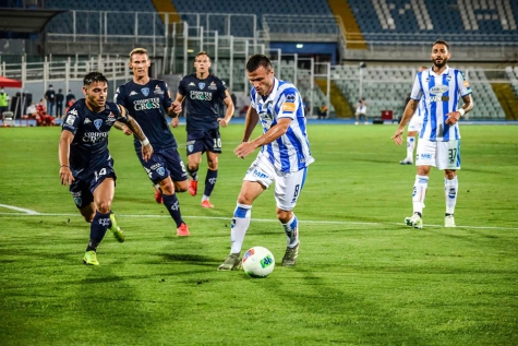 Memushaj in azione contro l'Empoli