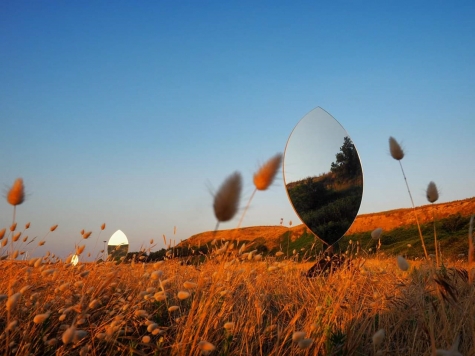 Installazioni artistiche, concorso a Punta Aderci, primo premio 1000, 00 euro