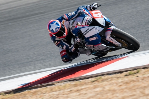 Federico D'Annunzio in pista