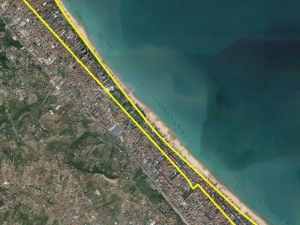Pescara, biciclettata notturna