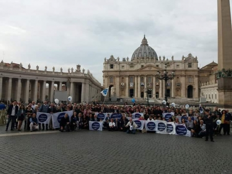 Papa riceve il Popolo della famiglia Abruzzo di Adinolfi