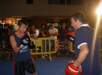 Montesilvano. La pugilistica Di Giacomo all'Isola dei bambini.