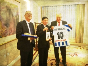 Alessandrini in Cina esulta