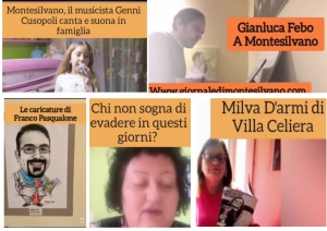Artisti fanno comunità: questa mattina sulla pagina facebook del giornaledimontesilvano.com
