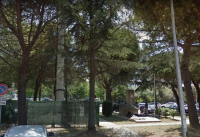 piazza Montanelli dove è attualmente ubicato il monumento
