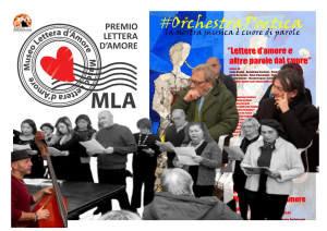 Successo per la Prima Nazionale dell’Orchestra Poetica al MLA/Museo Lettera d’Amore