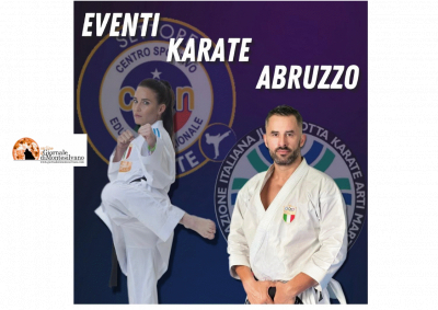 Montesilvano, stage formativo di karate organizzato dal Maestri Federali Brogneri Roberto ed Nicolosi Emanuele