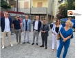 Pescara. È iniziata questa mattina in via Lago di Borgiano la demolizione dei palazzi in degrado