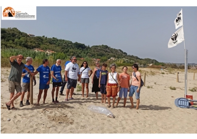 Domenica di volontariato sulla costa di Ortona danneggiata da atti vandalici
